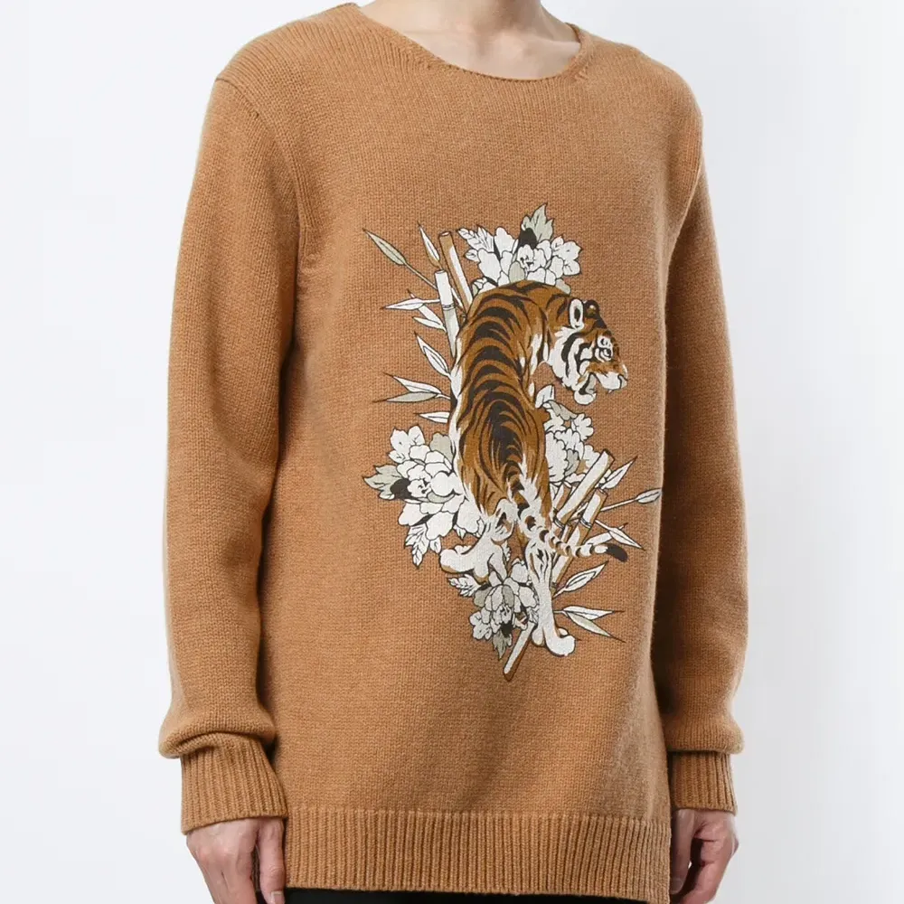 джемпер с принтом