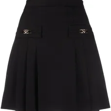 Юбка мини со складками Юбка мини со складками