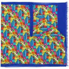 Шарф с принтом