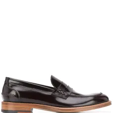 Однотонные лоферы