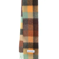 шарф в клетку