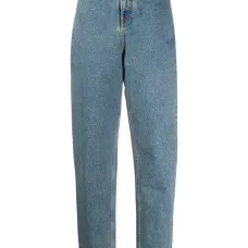 Джинсы Mom с завышенной талией