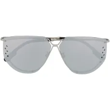 Солнцезащитные очки-авиаторы с перфорацией