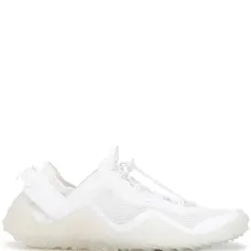 кроссовки с нашивкой-логотипом и кулиской