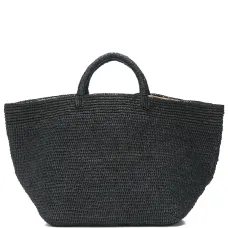 Плетеная сумка-шопер