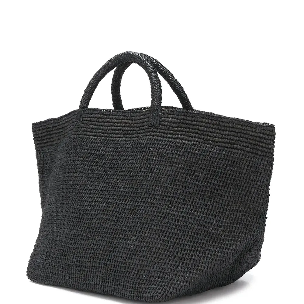 Плетеная сумка-шопер