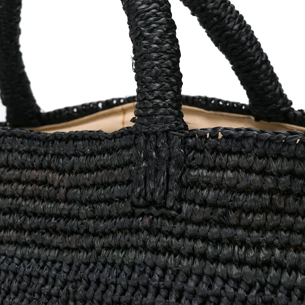 Плетеная сумка-шопер