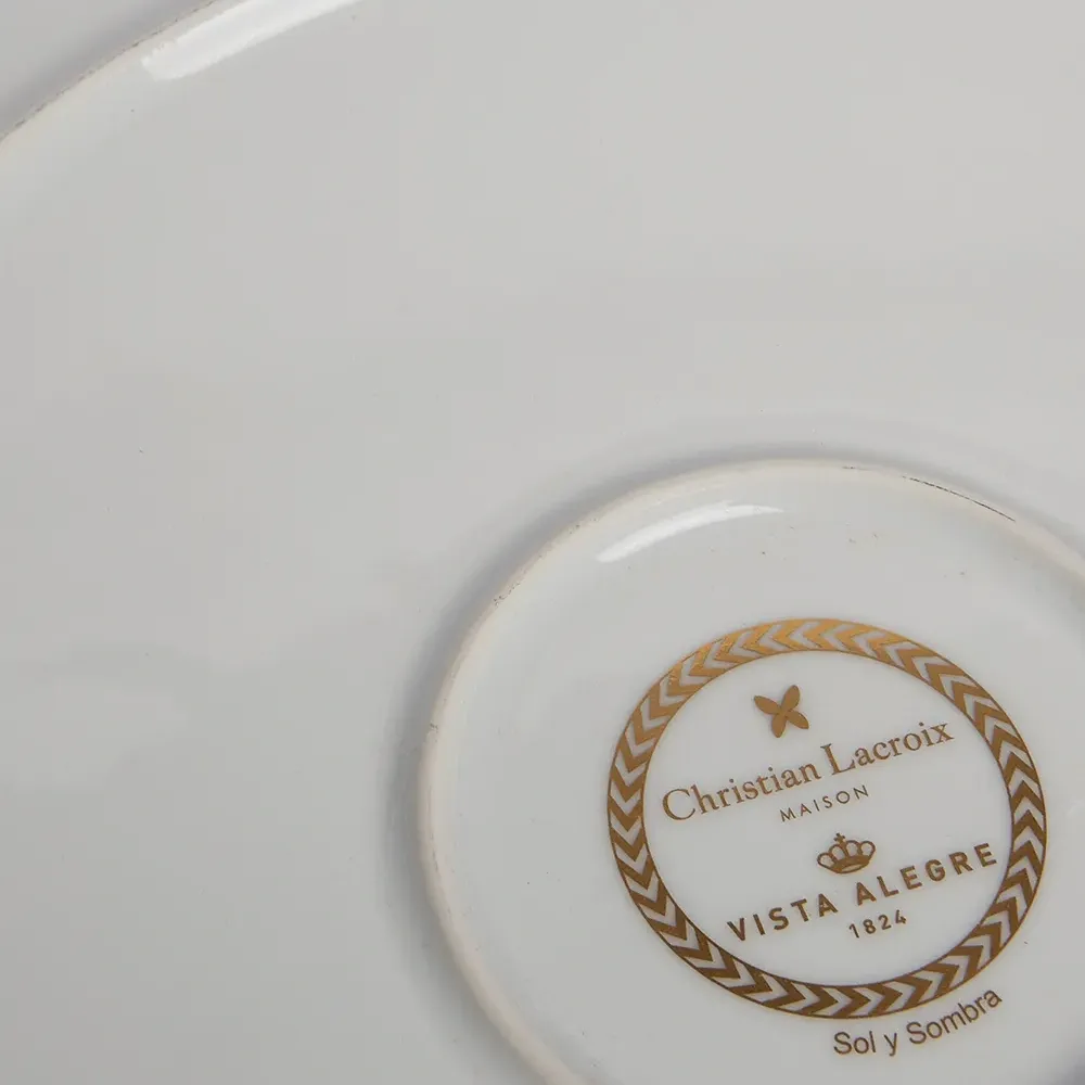 Тарелка Folkifunki' с геометричным принтом