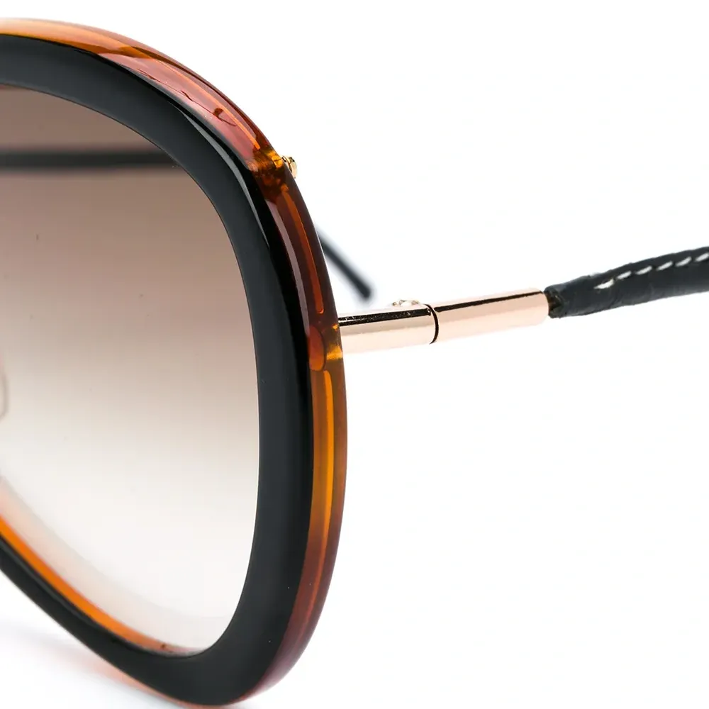 Солнцезащитные очки M1078 в круглой оправе