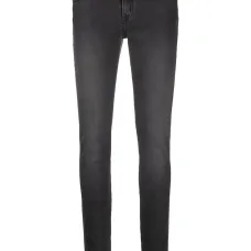 Джинсы кроя слим с металлическим логотипом