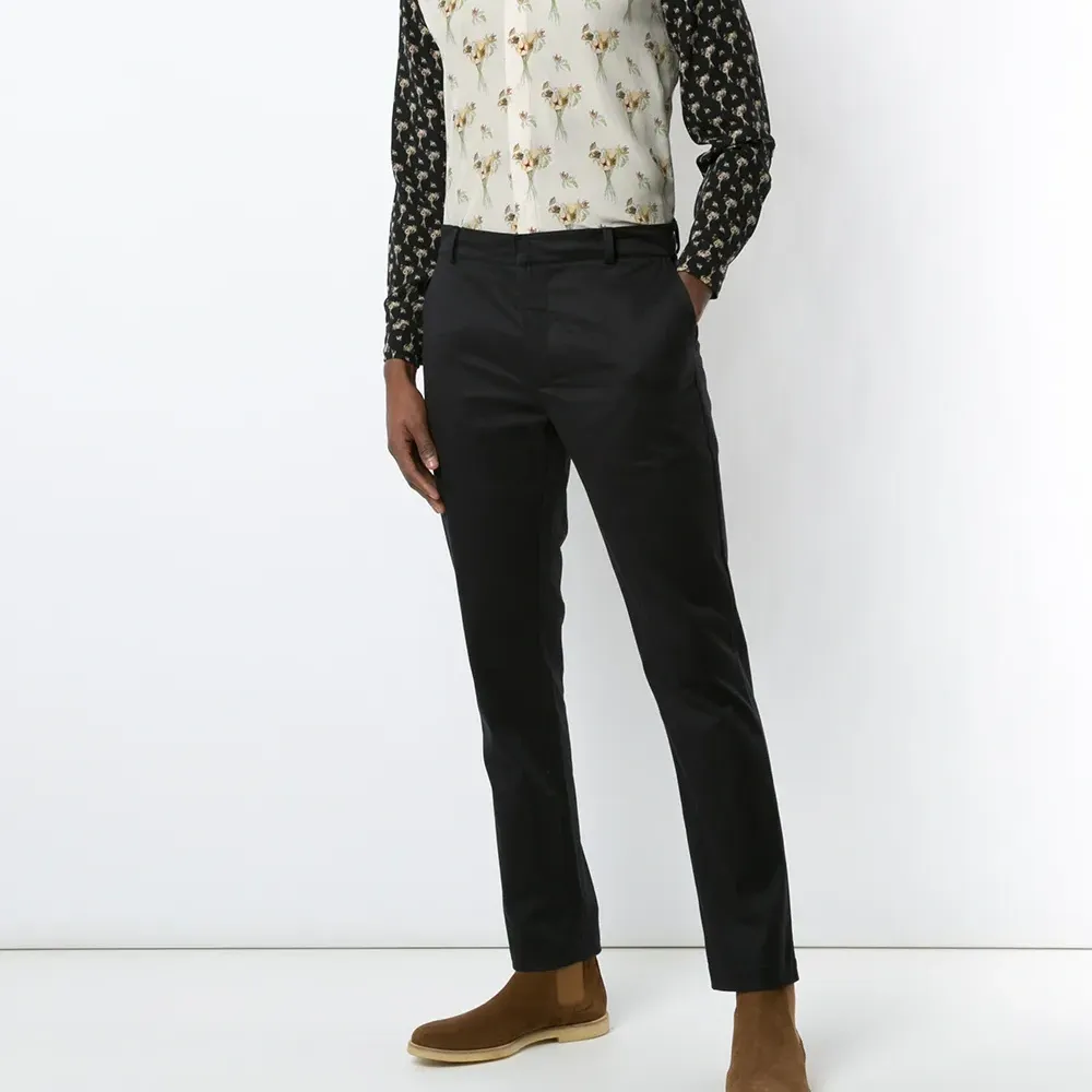 Брюки кроя слим на пуговицах