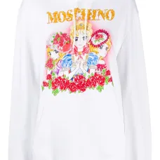 худи с принтом