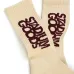 Носки с вышитым логотипом