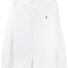 Рубашка с воротником на пуговицах