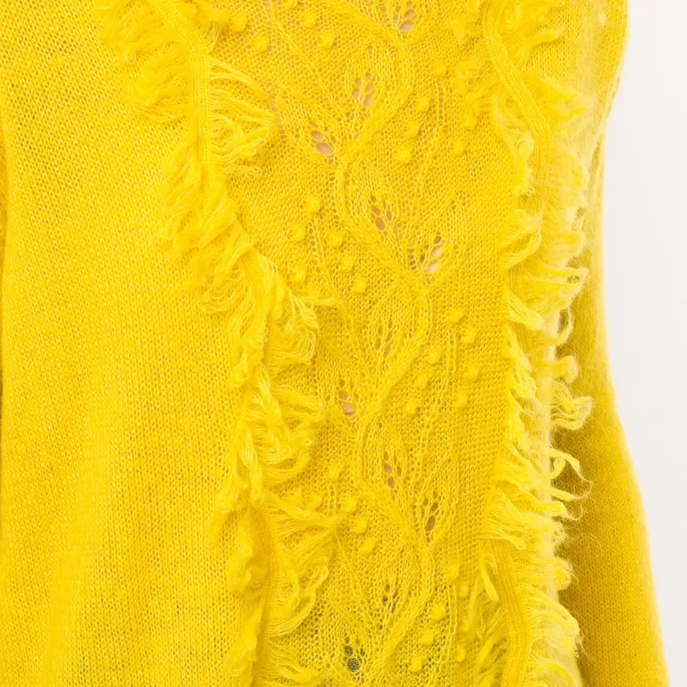 Джемпер с оборками