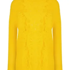 Джемпер с оборками