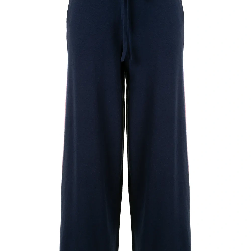 Широкие брюки с лампасами