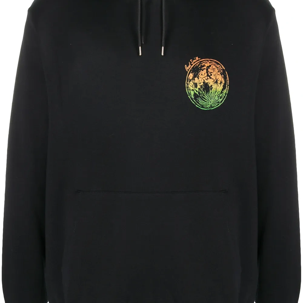 худи с кулиской и логотипом