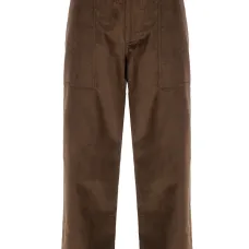 укороченные брюки прямого кроя