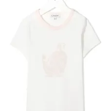 Футболка с короткими рукавами и вышивкой