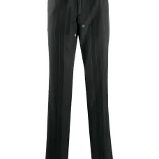 полосатые брюки с кулиской