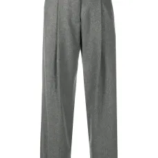 Укороченные брюки с завышенной талией