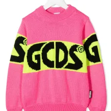 Джемпер в стиле колор-блок с логотипом