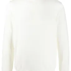 джемпер тонкой вязки с высоким воротником