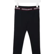 Брюки с логотипом на поясе