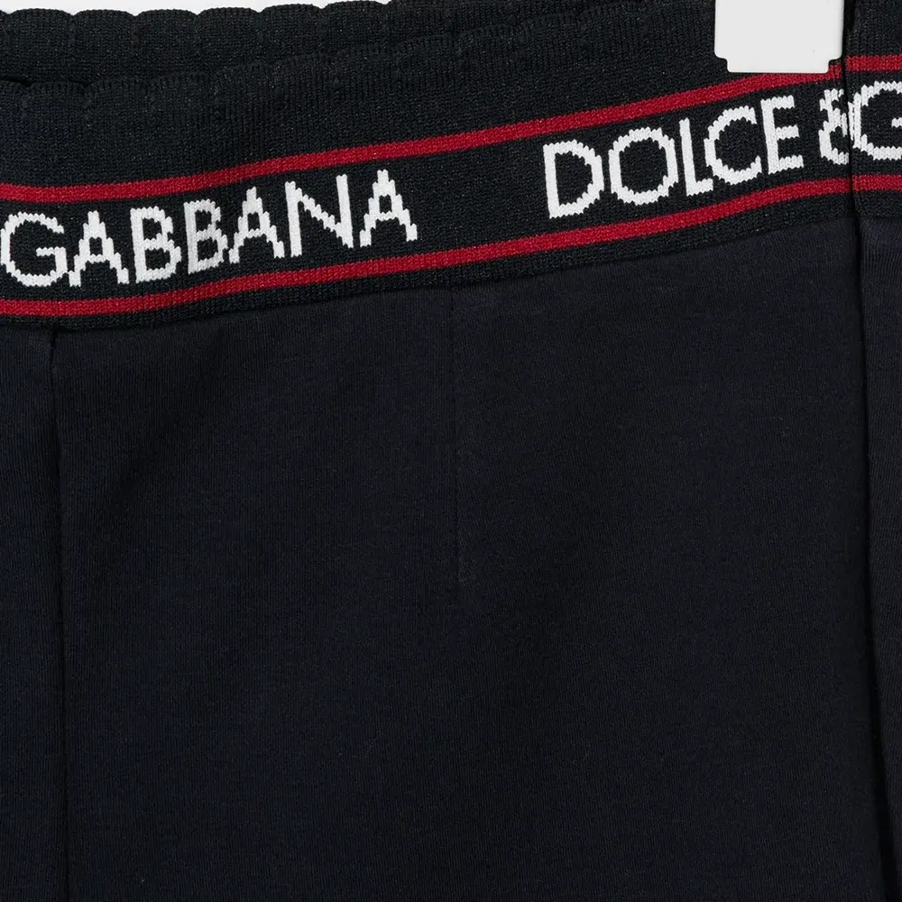 Брюки с логотипом на поясе