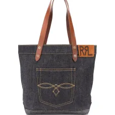 Джинсовая сумка-тоут