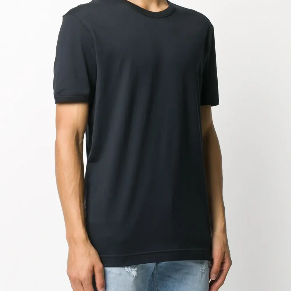 Футболка с круглым вырезом и логотипом