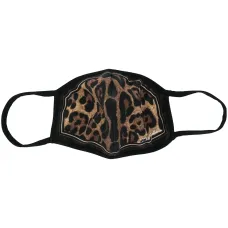 Маска с леопардовым принтом