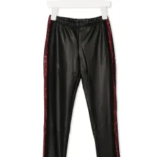 Брюки скинни с кристаллами