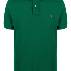 Рубашка поло с вышитым логотипом