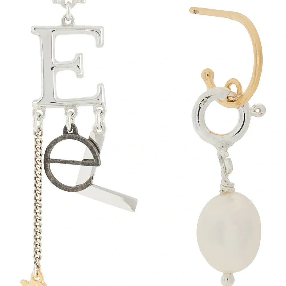 Серьги-гвоздики Rebel