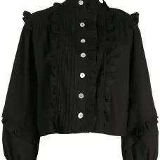 Рубашка Qora с оборками