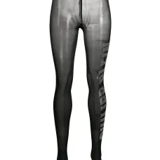 Колготки с логотипом из страз