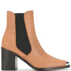 ботильоны с металлическим носком