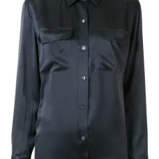 Атласная рубашка Signature