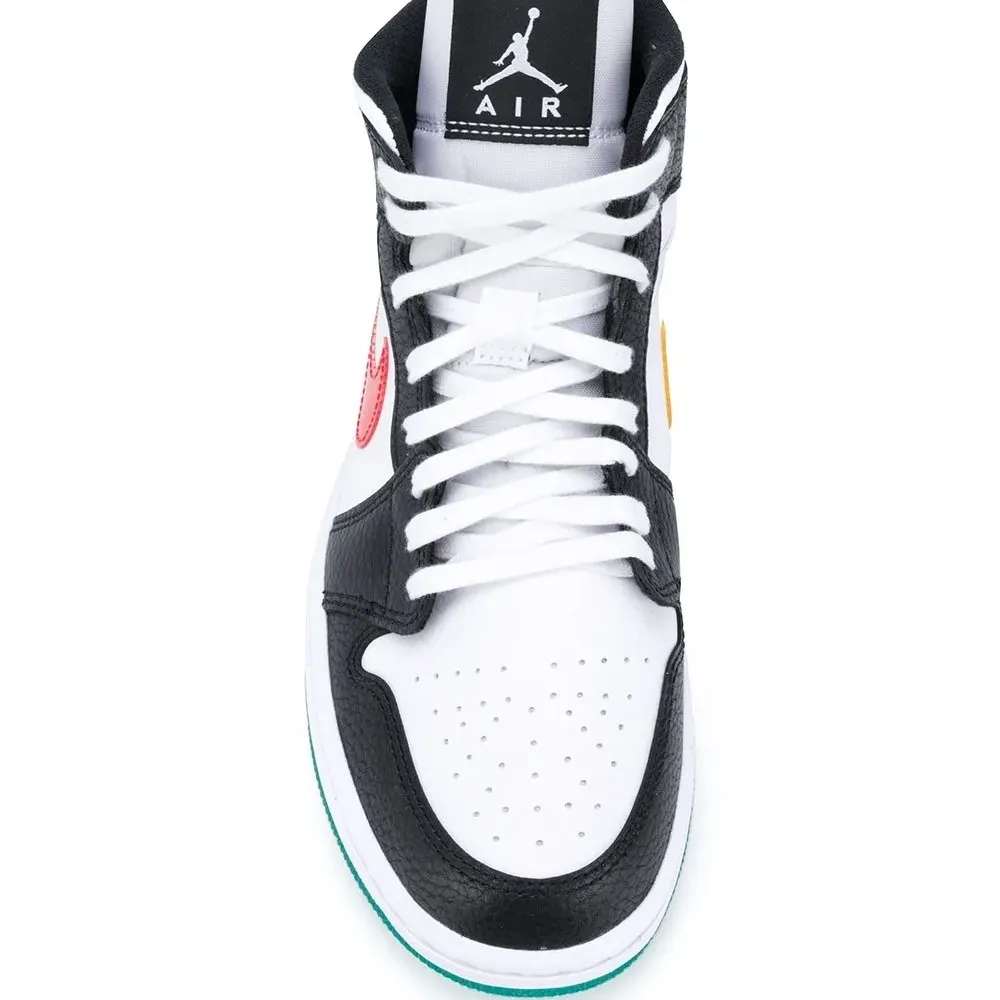 Кроссовки Air Jordan 1 Mid Alternate Swooshes