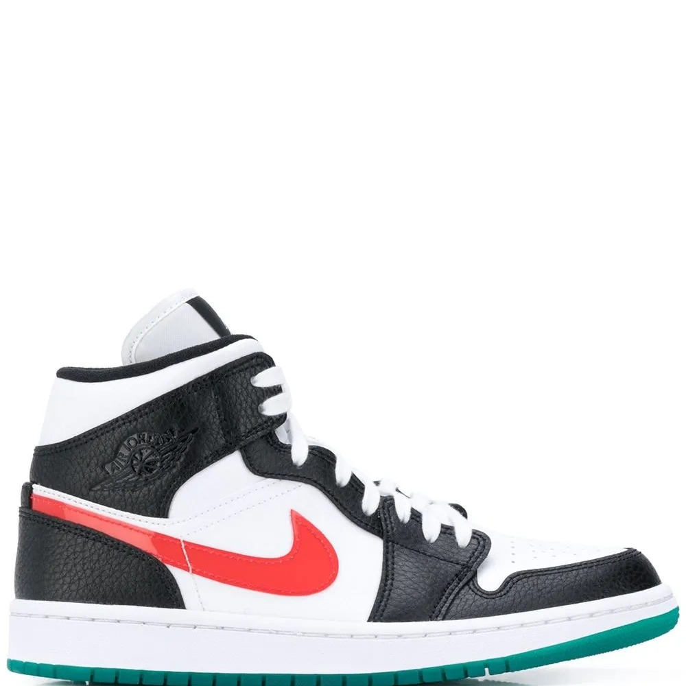 Кроссовки Air Jordan 1 Mid Alternate Swooshes