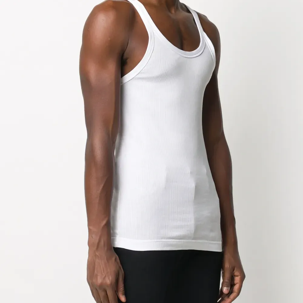 Топ без рукавов в рубчик