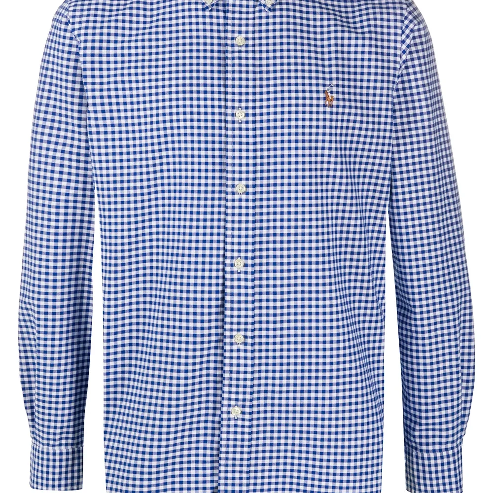 Рубашка в клетку гингем