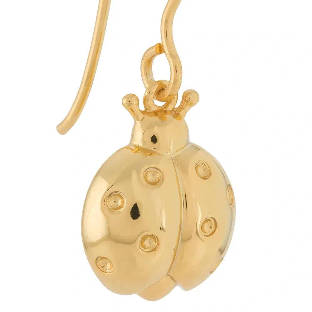 Серьга Aurélie в виде божьей коровки