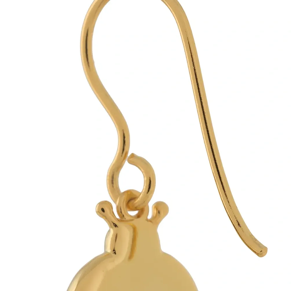 Серьга Aurélie в виде божьей коровки