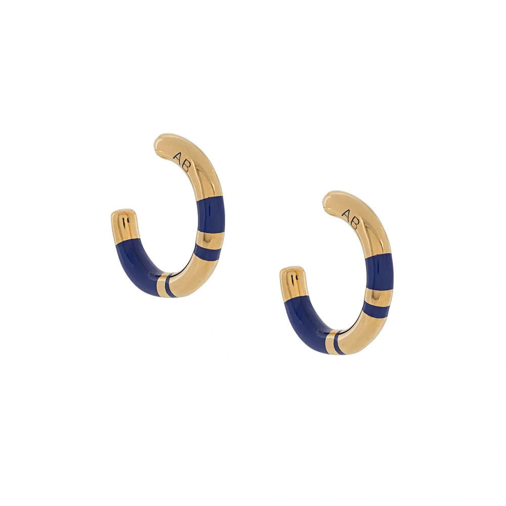 Маленькие серьги-кольца Positano