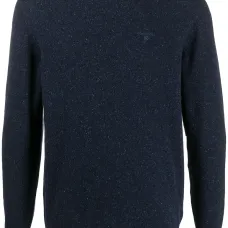 Джемпер с вышитым логотипом