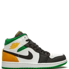 Кроссовки Air Jordan 1 Mid Oakland Кроссовки Air Jordan 1 Mid Oakland