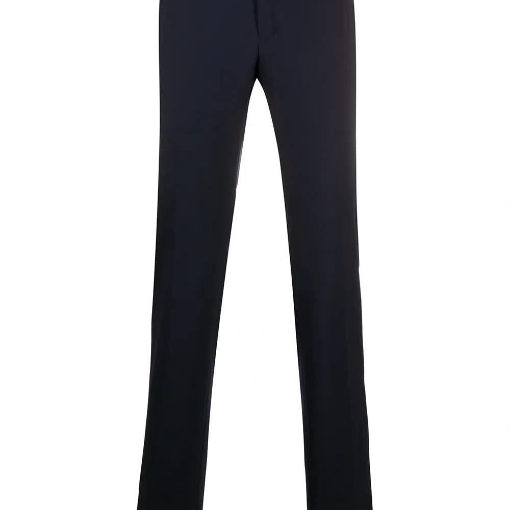 Зауженные брюки строгого кроя Зауженные брюки строгого кроя